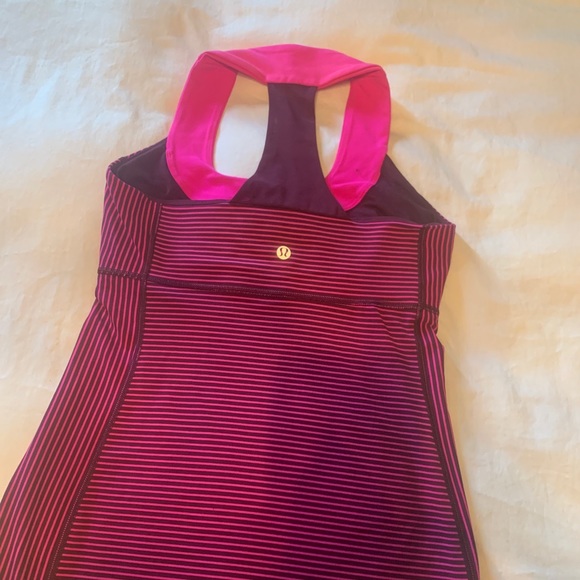 🍋Lululemon size 6 pink tank top - Picture 4 of 5